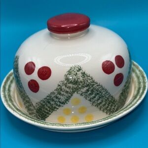 Winterthur Ceramic Butter/Cheese Dish with Lid